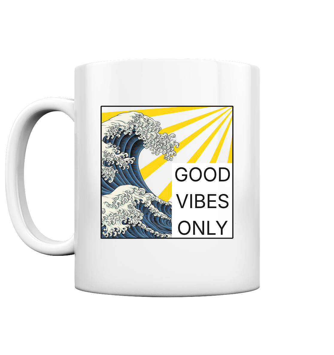 GOOD VIBES ONLY 2.0 - Tasse glossy