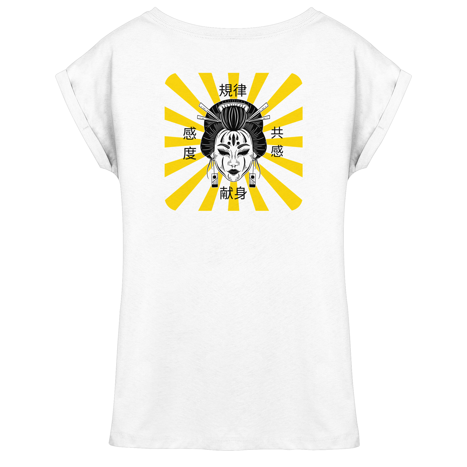 GEISHA - Womens Extended Shoulder T-Shirt