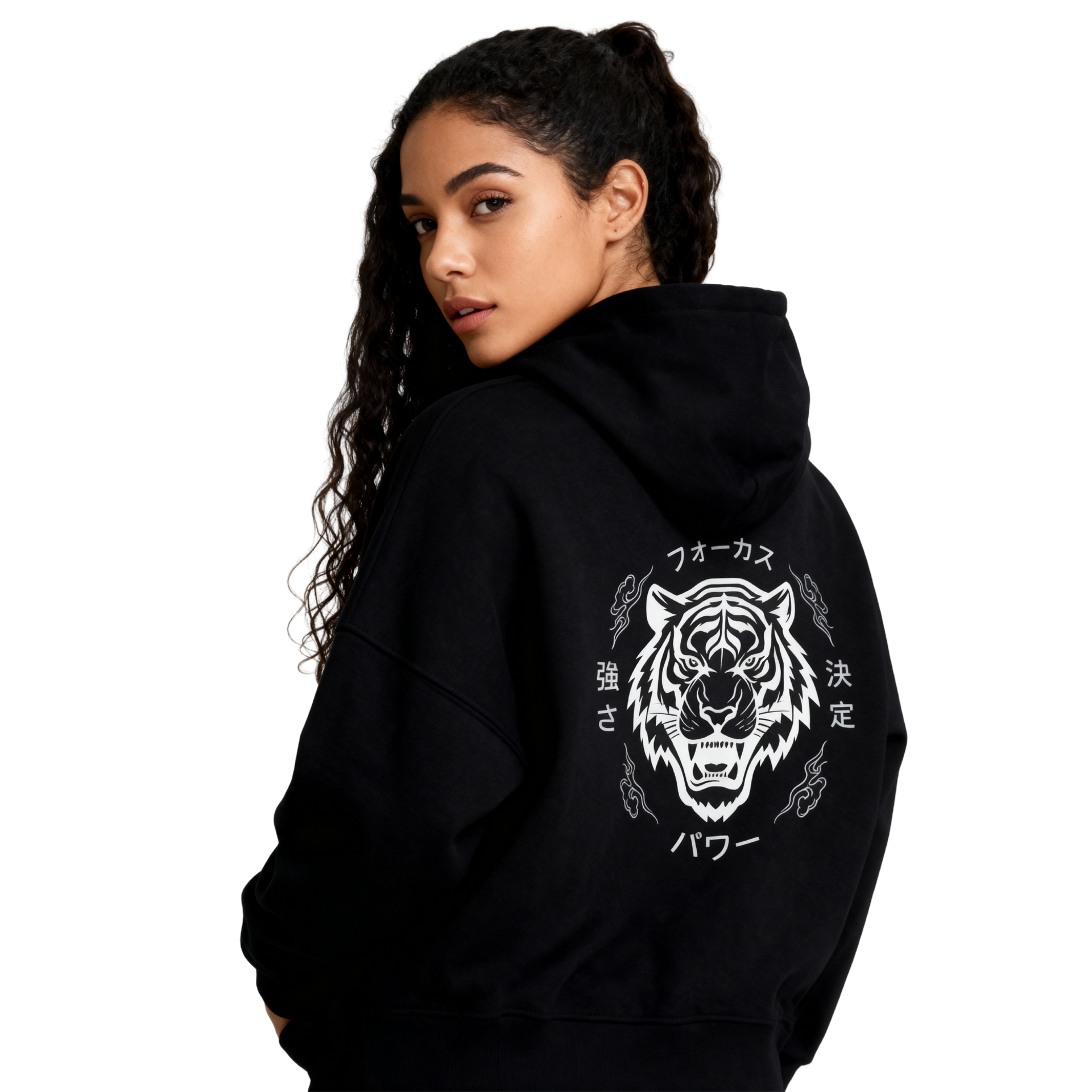 FOKUS - Womens Organic Boxcut Hoodie