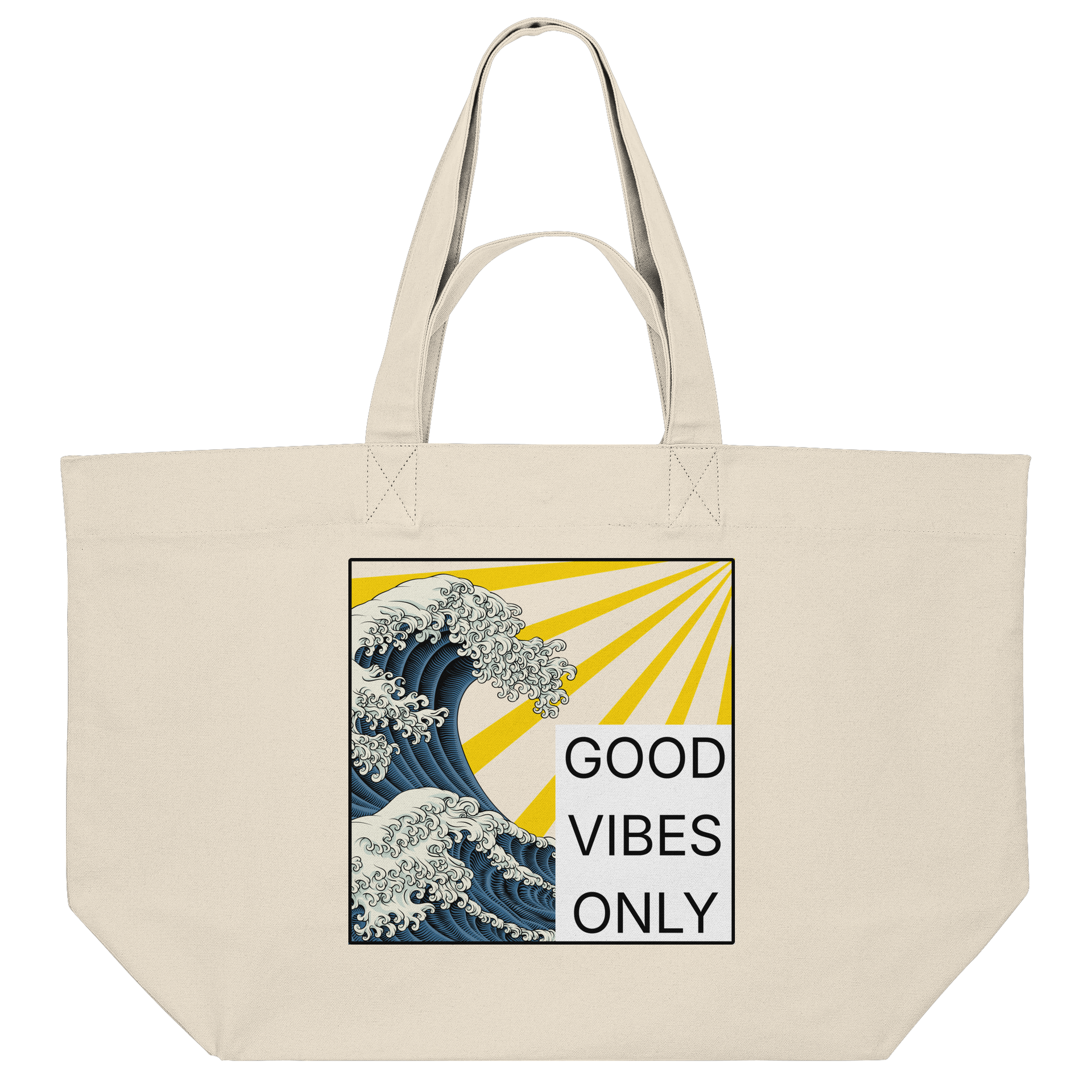 GOOD VIBES ONLY 2.0 - Organic Shopping-Bag