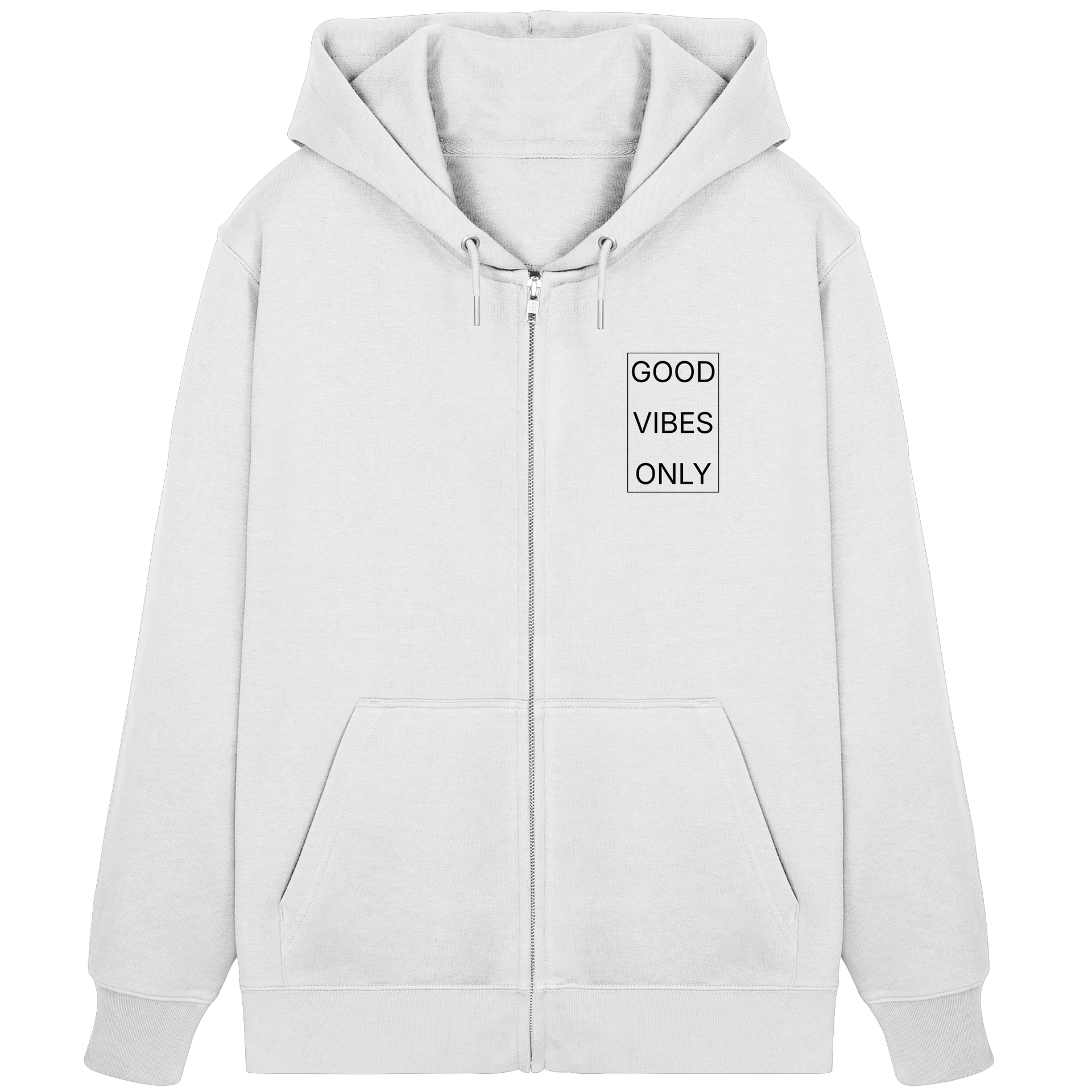 GOOD VIBES ONLY - Organic Zipper