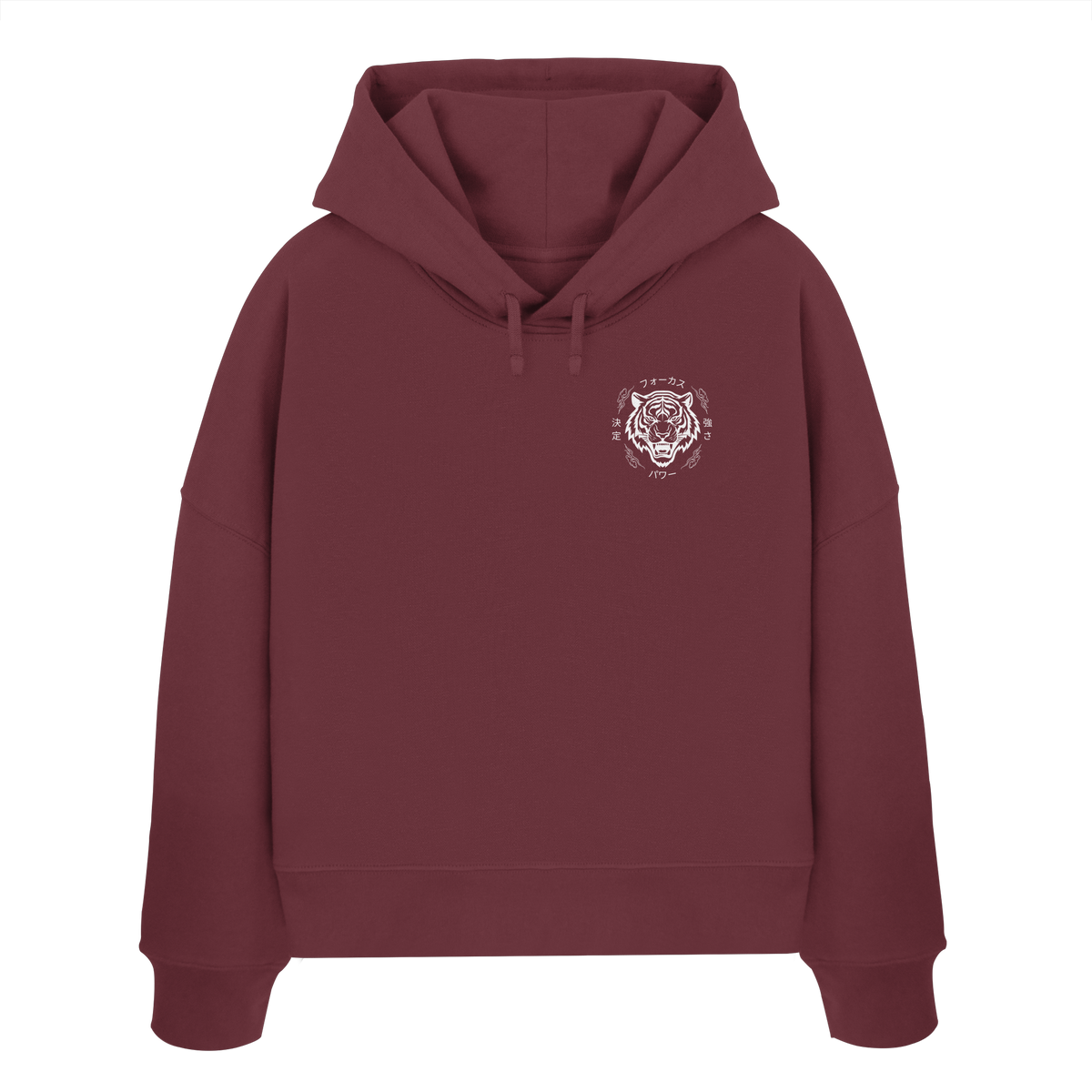 FOKUS - Womens Organic Boxcut Hoodie